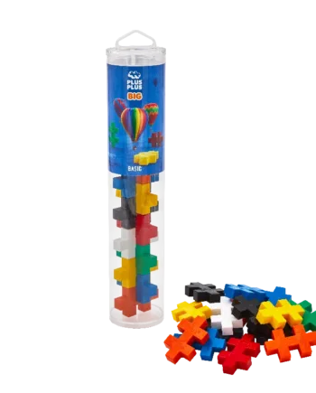 Plus-Plus BIG Basic 15 stk. Tube - Fantastisk Tilbud!