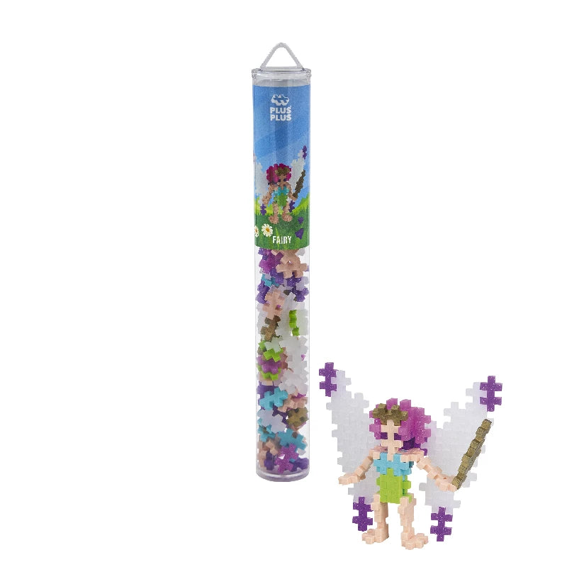 Plus-Plus Fairy Tube med 100 Pcs - Kreativt Legetøj