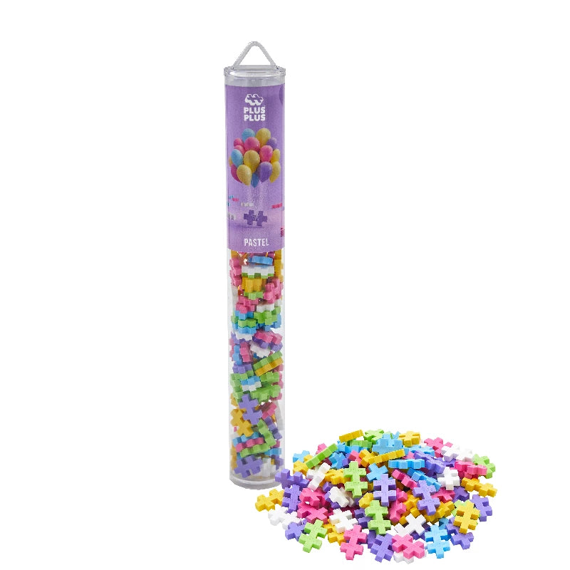 Plus-Plus Pastel Mix 100 Stk - Kreativt Legetøj Tilbud