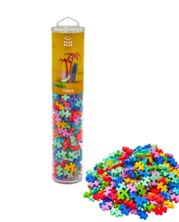 Plus-Plus Tropical Mix - 240 Stk Farverigt Byggesæt