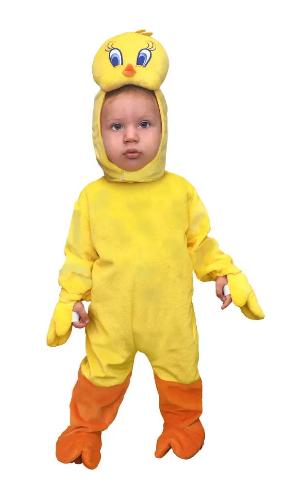 Tweety Kostume - Gult - Perfekt til Festlige Anledninger!