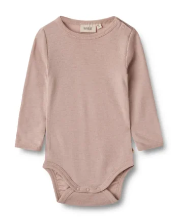 Uld Body Langærmet Lucca - Dry Rose til Vinteren