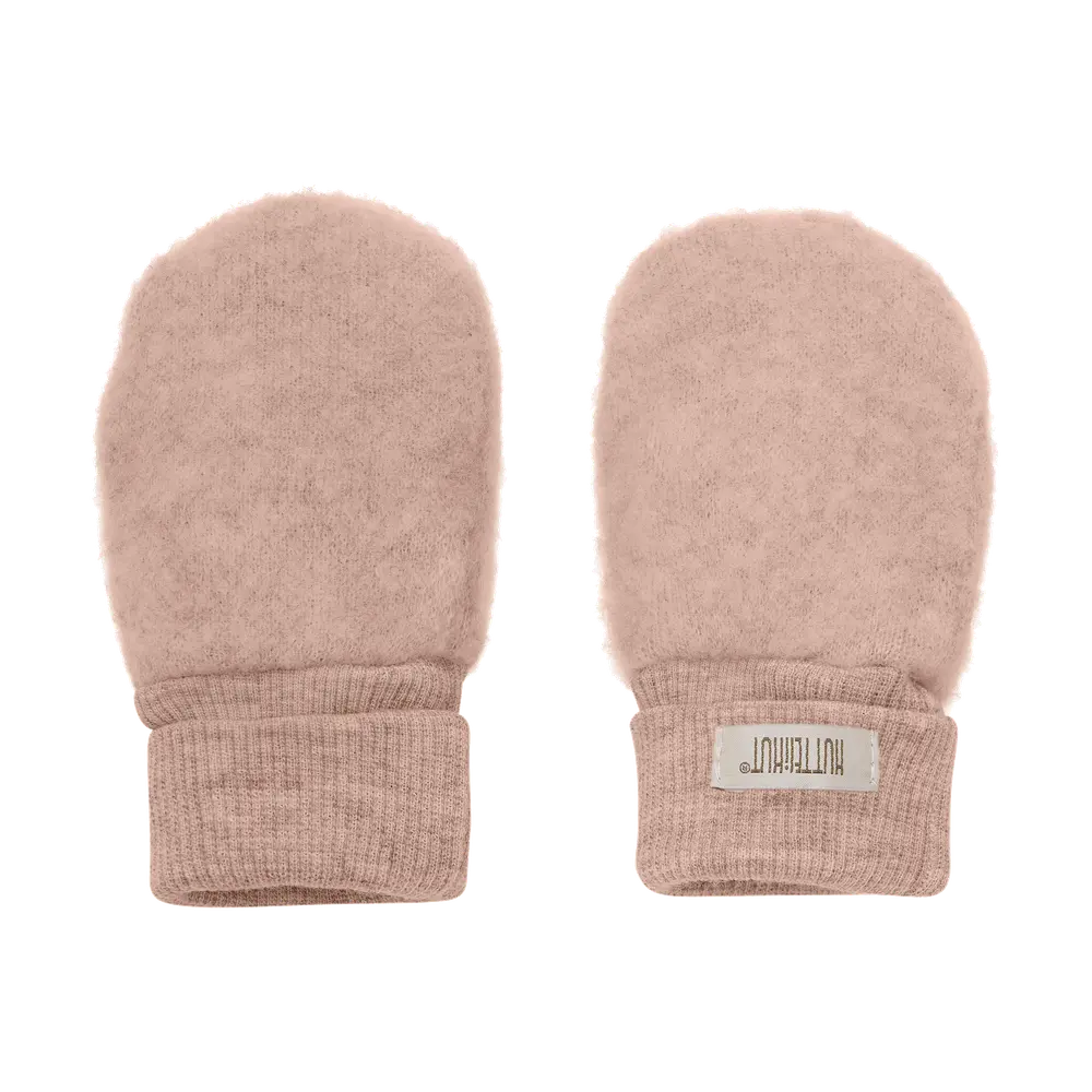 Uldfleece Vanter i Mahogany Rose - Must-Have til Vinteren