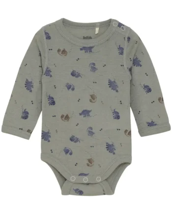Uld Body Langærmet fra Bekids - Komfort til små eventyrere!