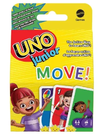 Uno Junior Move - Aktivt Kortspil med Sjove Bevægelser!