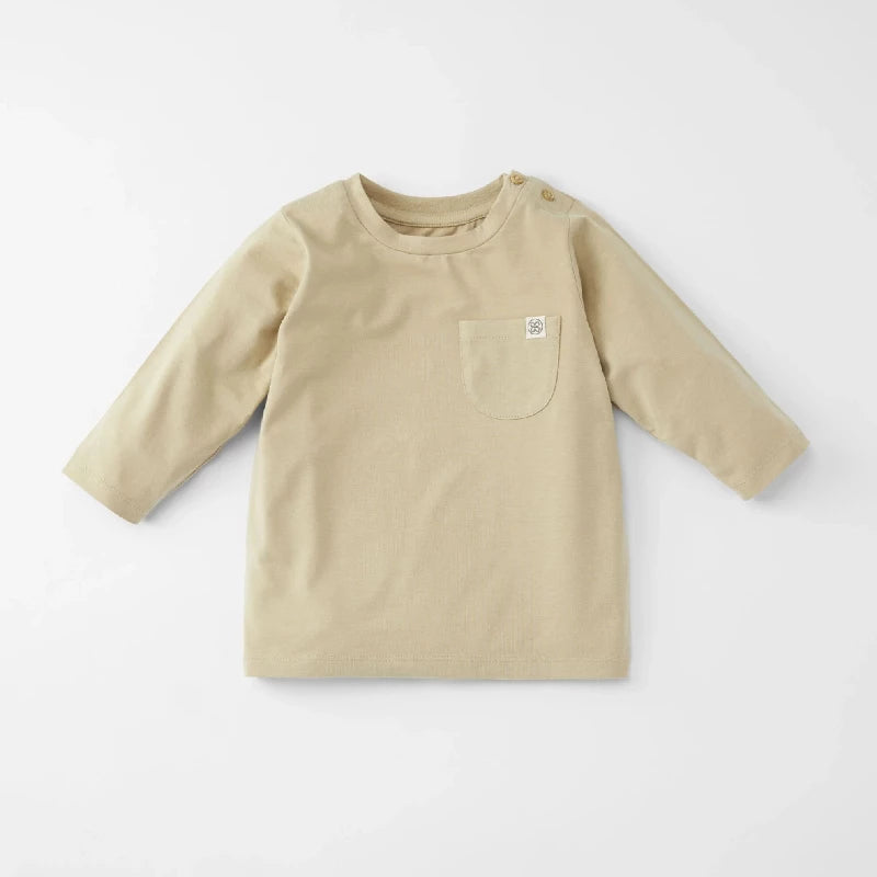 UV Langærmet T-shirt - Sandy Beach fra Cloby til børn