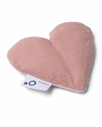 Snoogy Varmepude Hjerte i Rosa - Beroligende til Baby