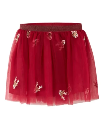 Veross Tyl Nederdel i Jester Red – Fantastisk Tilbud!