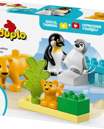 Vilde Dyrefamilier: LEGO® DUPLO® Pingviner og Løver 10442