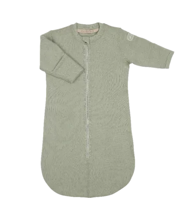 Voksi Uldsovepose til Baby - Fleece i Misty Green