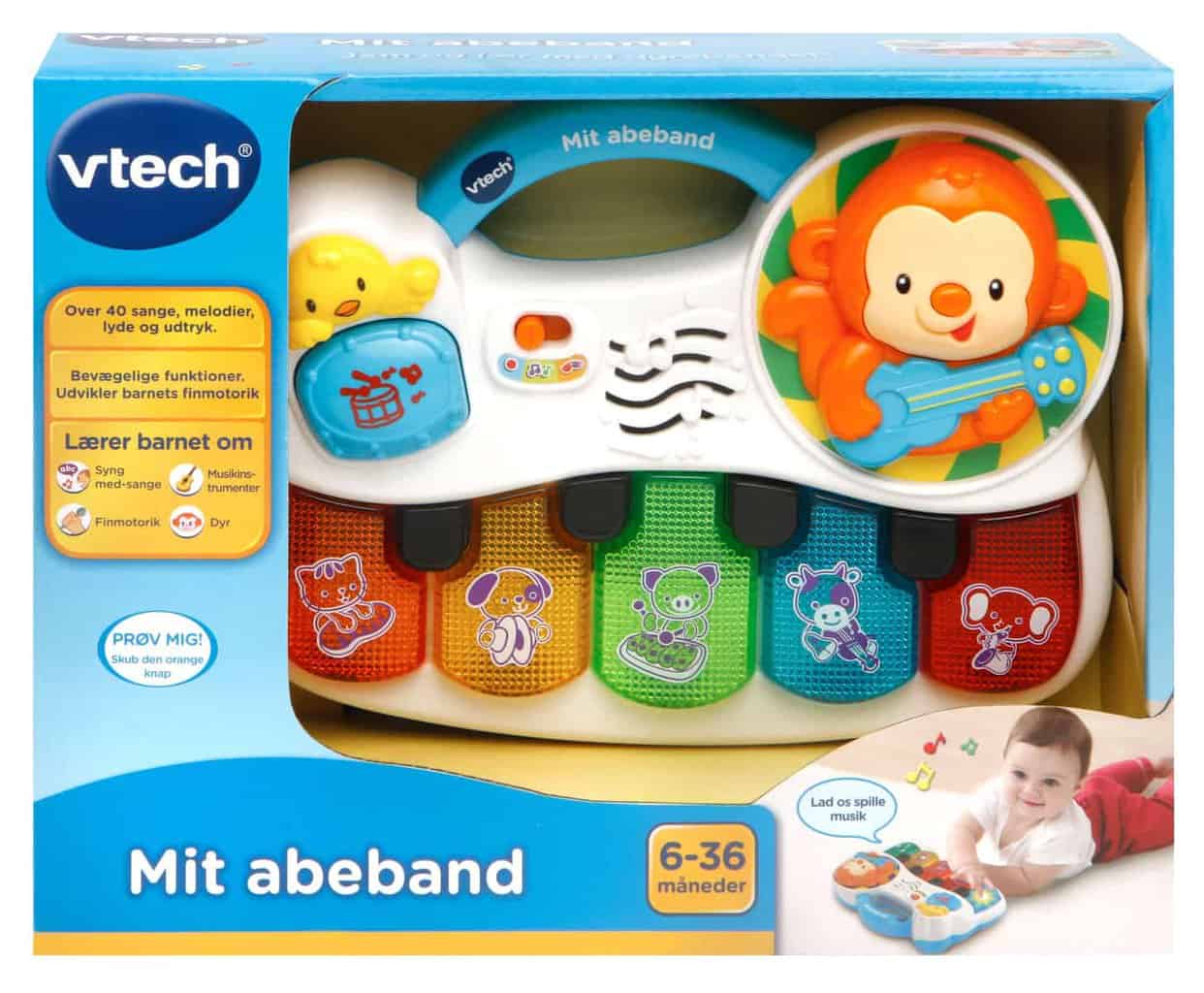 Vtech Baby Interaktivt Klaver med Abeband Tilbud