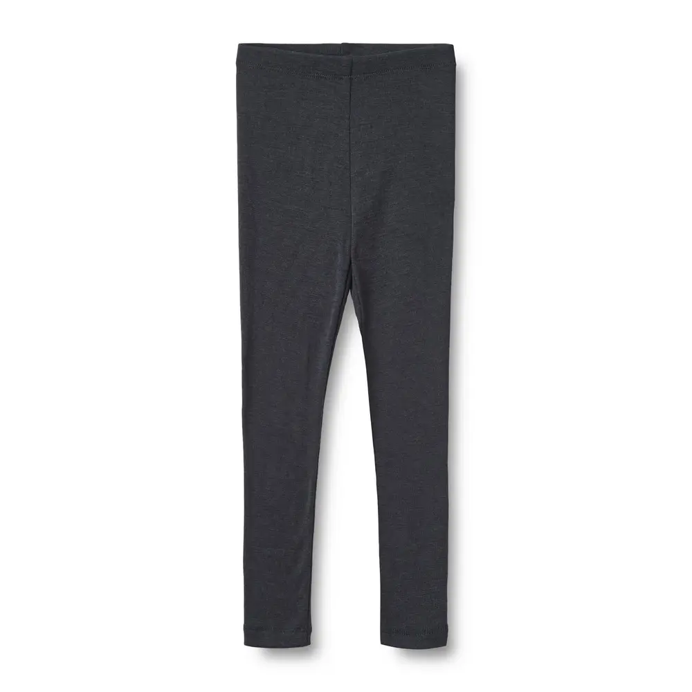 Uld Leggings Agi Navy - Vintermusthave til Børn