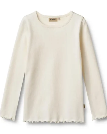 Langærmet T-shirt Ida i økologisk bomuld til børn