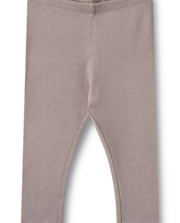 Rib Leggings Maddy fra Wheat - Bløde leggings til børn