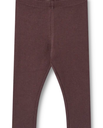 Rib Leggings Maddy fra Wheat - Komfortable børneleggings