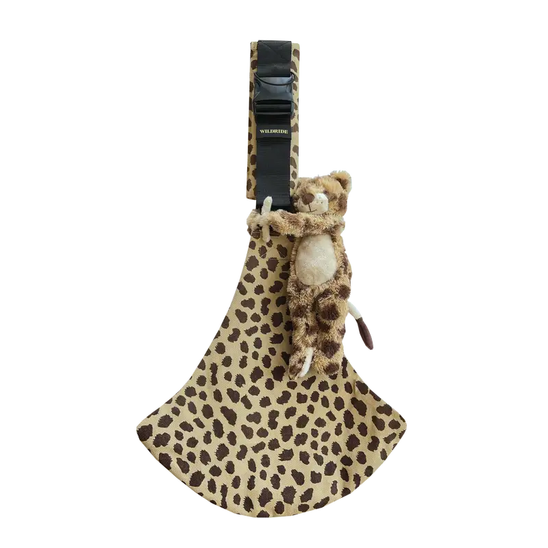 Wildride Cheetah Bæresele med Bamse – Fantastisk Tilbud!