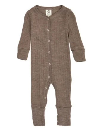 Woolly Heldragt i Merinould - Walnut Melange - Udsalg!