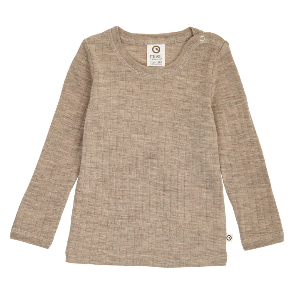 Woolly Merinould Bluse fra Müsli – Fantastisk tilbud!