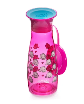Wow Kop Mini - Træningskop med Pink Elefanter til Børn