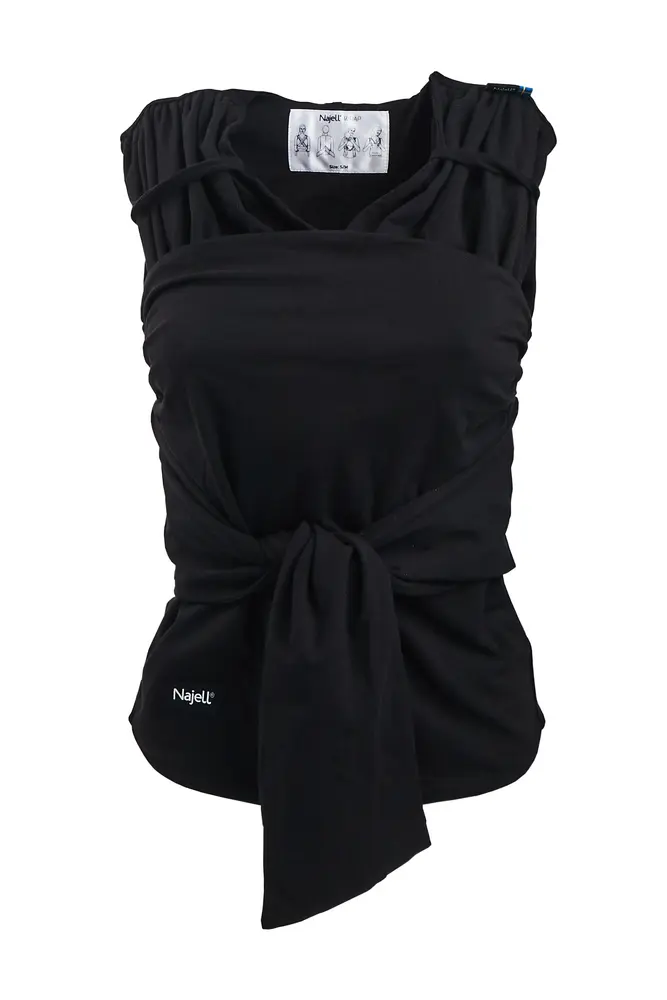 Wrap Vikle - Charcoal Black fra Najell - Praktisk og Let at Bruge