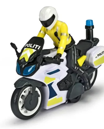 Yamaha Politi Motorcykel med lys og lyd - Legetøj til børn