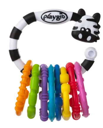 Zebra Kædeled fra Playgro – Fantastisk Legetøj til Barnevogne