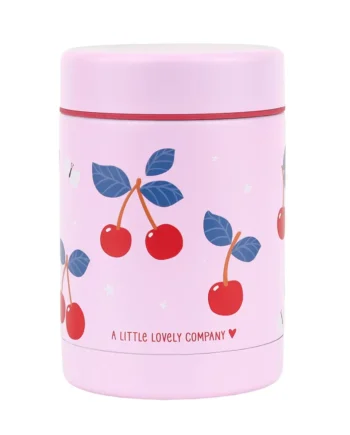 Little Lovely Company Rustfrit Stål Opbevaringsbeholder Cherries