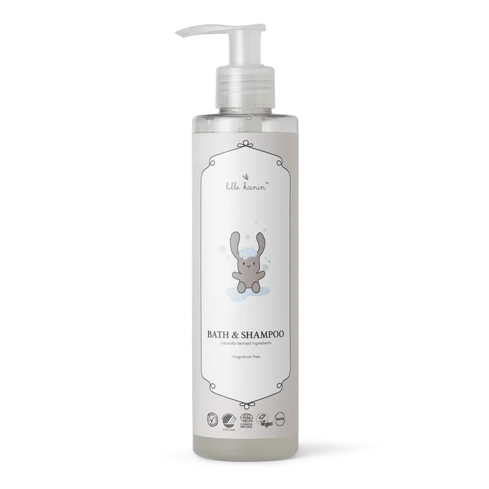 Mild Bad Shampoo 250 Ml fra Lille Kanin - Skånsom Pleje