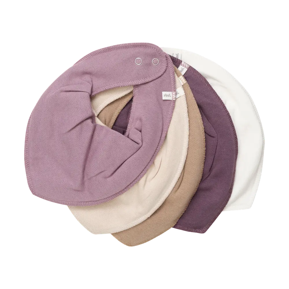 Bandana Bib  -pak Elderberry Onesize
