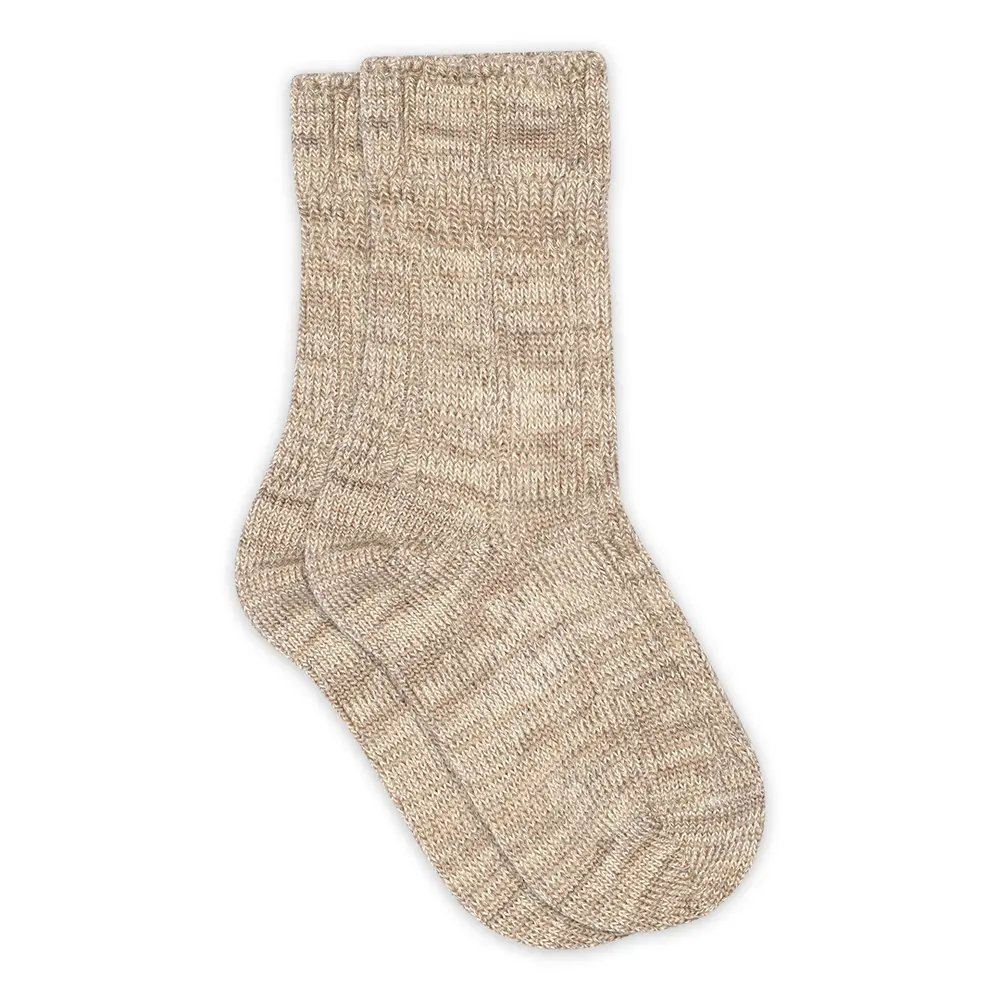 Bee Strømper Light Brown Melange 19 21