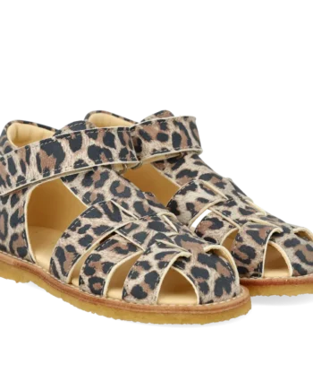 Begynder Sandal med Velcro - Angulus 3609 - Black Friday!