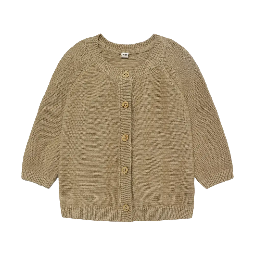 Blød Strik Cardigan fra BeKids - Perfekt til Kolde Dage