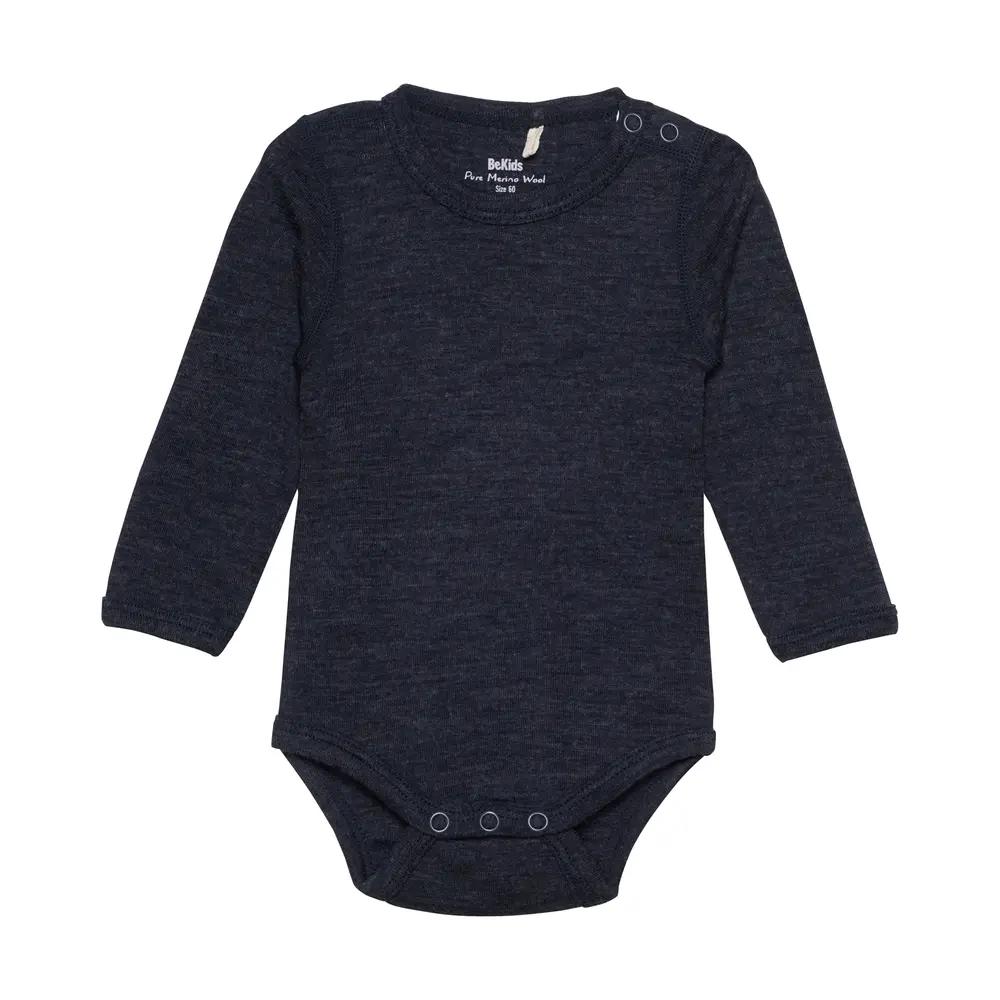 Uldbody med lange ærmer fra Bekids - Tilbud!