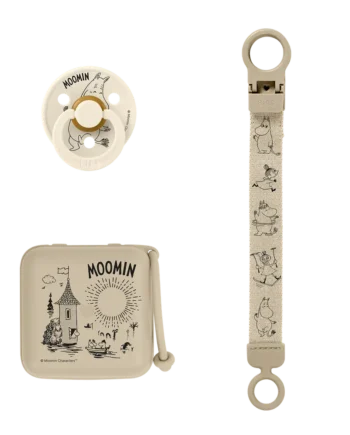 Bibs Moomin Gavesæt Soothe   Go Lat Str   Vanilla