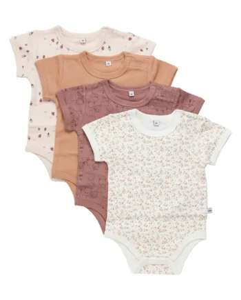 Sød kortærmet body med print fra Pippi - perfekt til fest!