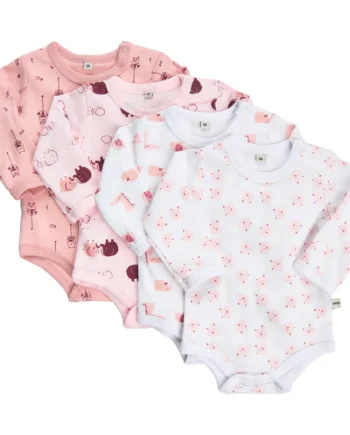 Langærmet Bodystocking med Print fra Pippi - Køb nu!