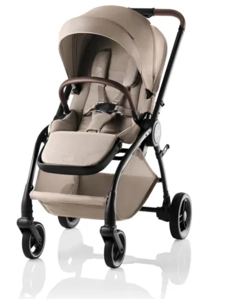 Rio Style Klapvogn i Teak - Perfekt til Familielivet!