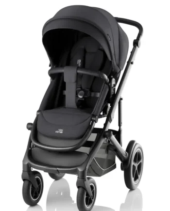 Smile 5Z Klapvogn - Carbon Black, Ultimativ Fleksibilitet