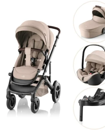 Smile 5z Style Inkl  Liggedel  Babysafe Pro Og Vario Base Teak