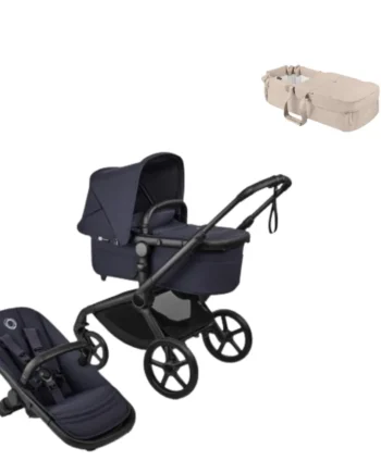 Bugaboo Fox   Renew Kombivogn Med Babynest Deep Indigo Taupe