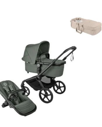 Bugaboo Fox   Renew Kombivogn Med Babynest Forest Green Taupe