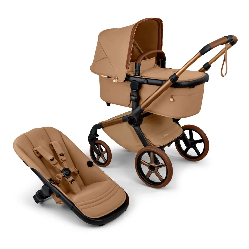 Bugaboo   Stella Mccartney Fox   Renew Kombivogn Tobacco Brown