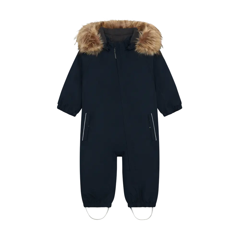 Color Kids Flyverdragt    Fake Fur Total Eclipse 104