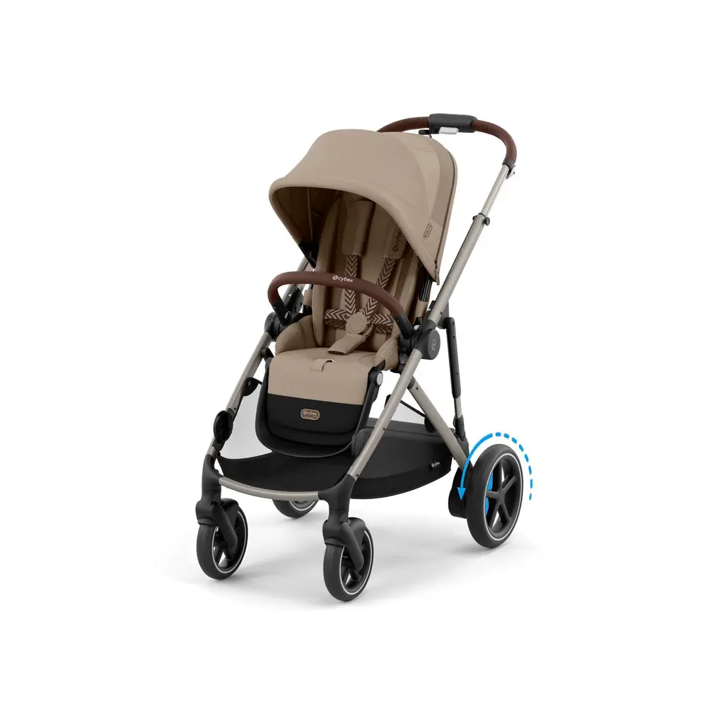 Cybex E-gazelle S Klapvogn - Almond Beige Tilbud!
