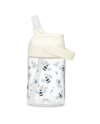 Sød drikkedunk i Tritan - Honeybee 350 ml til børn