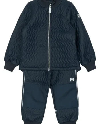 Duvet Fleece Sæt Blue Night 74 Cm