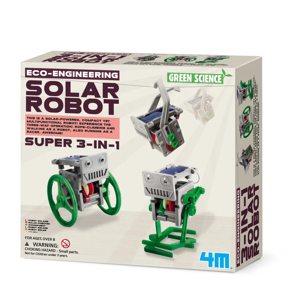 Mini Solrobot fra Eco-engineering – Sjovt eksperiment!