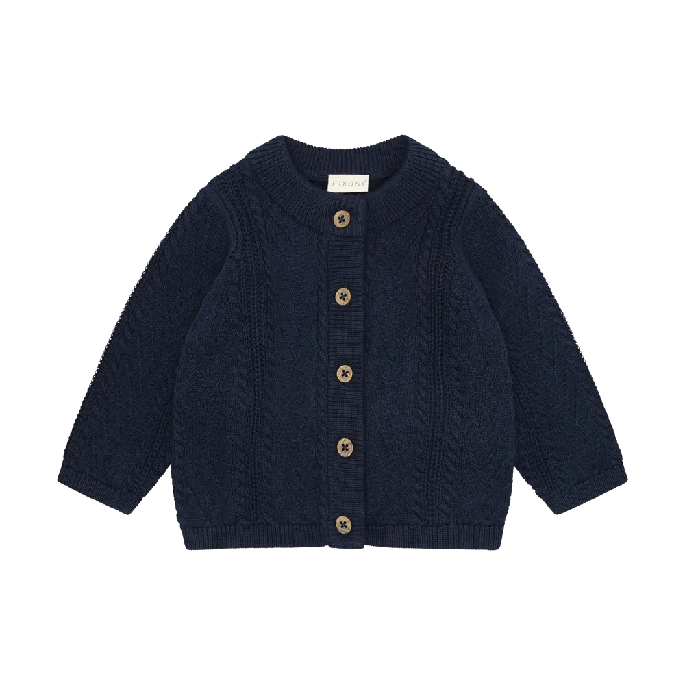 Fixoni Cardigan Navy Blazer 56