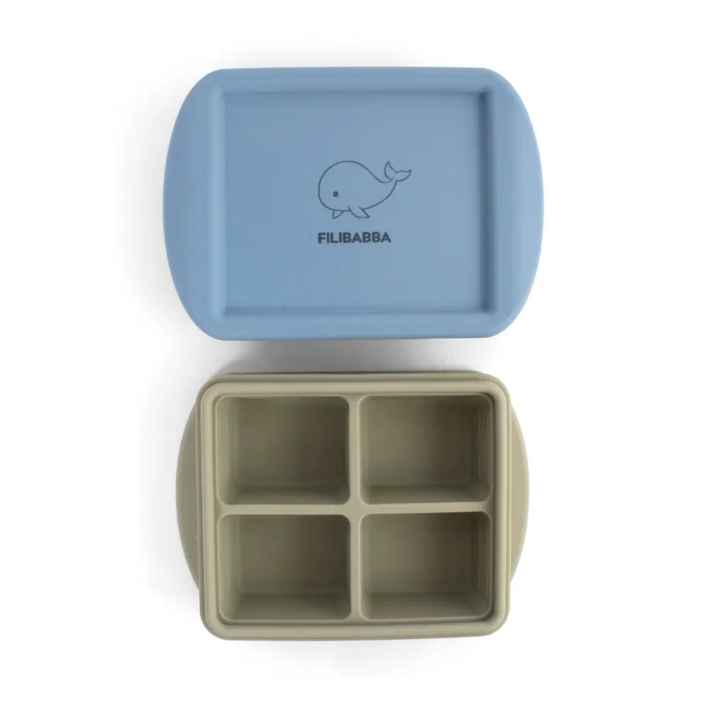 Frysebakke til Babymad 4x65 ml - Ocean Mix tilbud!