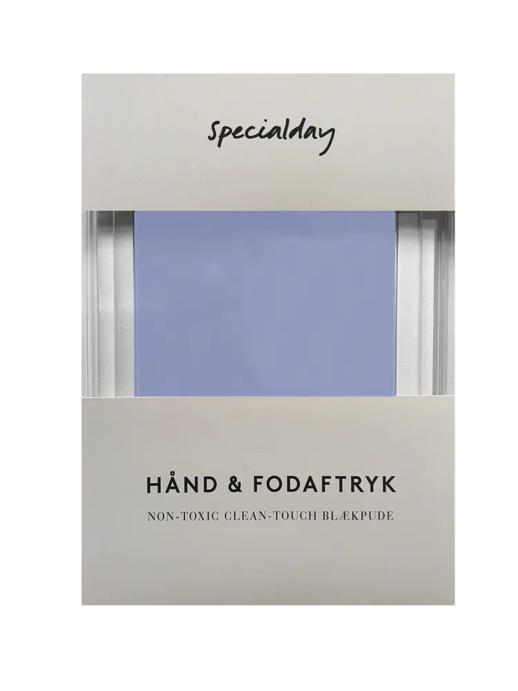 Blå Hånd- og Fodaftryk Sæt til Baby - Uundgåelig Erindring